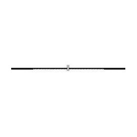 Proxxon 28117 - Panze fara pin pentru traforaje, 17 TPI, 12 buc