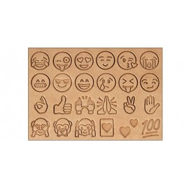 8156-00 Set stante pielarie EMOJI, 9.5mm Tandy Leather