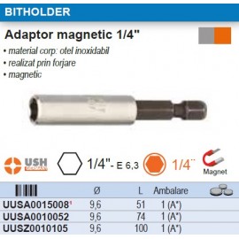 Adaptor magnetic 1/4" USH