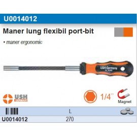 Maner lung  USH  flexibil port-bit