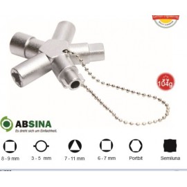 AB-1007 Cheie universala ABSINA  pentru panouri