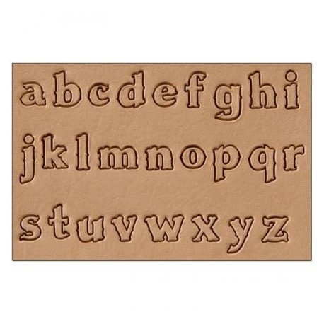 How To Use 3D And Alphabet Stamps On Leather 