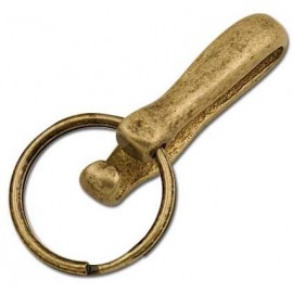 Agatatoare chei pentru curea, antichizata. Tandy Leather SUA