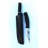 Set Cutit Morakniv Companion negru si teaca neagra din piele naturala cu dangler