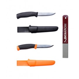 CBS114 Set 2 cutite Morakniv bushcraft si diamant de ascutire