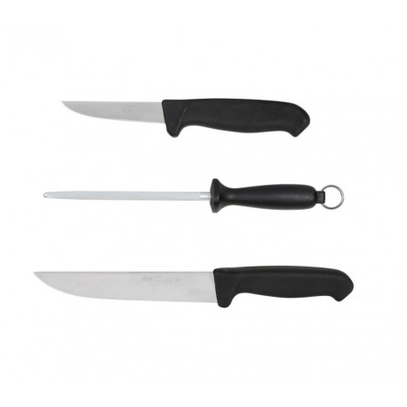 Set cutite Morakniv de macelarit si masat rotund profesional