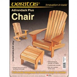 Plan scaun si taburet Adirondack, Veritas Tools.