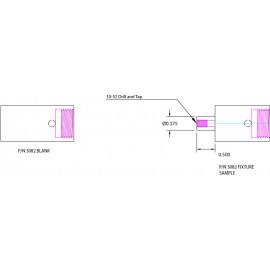 Dispozitiv de fixare pentru freze Sherline