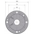 Flanșă de montaj pentru strung, WABECO
