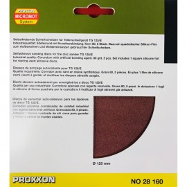 28160 Discuri abrazive autoadezive pentru Proxxon TG 125/E