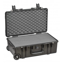 Geanta/ Valiza cu burete pretaiat, roti cu rulmenti si maner telescopic Explorer Cases 5218HL, 550 x 350 x 200 mm