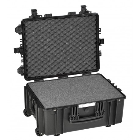 Geanta/ Valiza protectie cu burete pretaiat, cu roti si maner telescopic Explorer Cases 5326, 627 x 475 x 292 mm