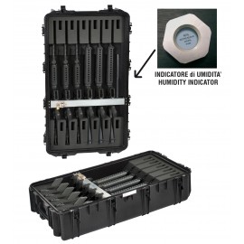 Geanta/ Valiza protectie cu suport de spuma pentru 12 pusti si indicator de umiditate Explorer Cases 10840, 1178 x 718 x 427 mm