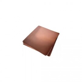 Foaie de tabla de cupru pentru modelism 0.1x300x300mm