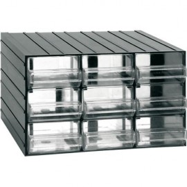 Modul cutii /sertare transparente 382x290x230mm